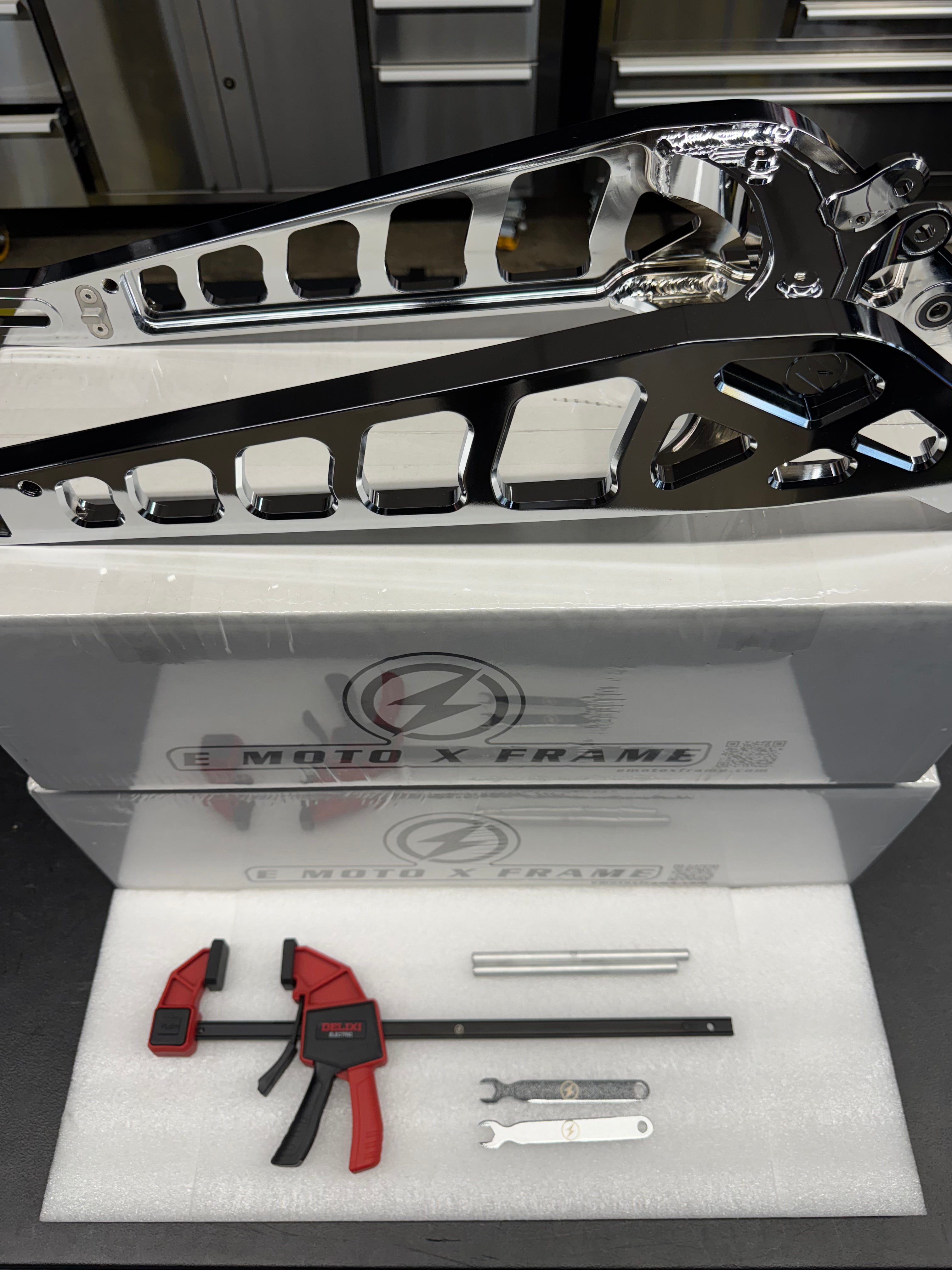 Defiant v2 Welded Swingarm for Surron LBX